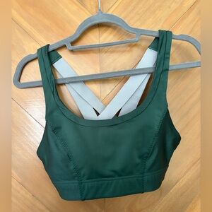 Fabletics Green Sports Bra